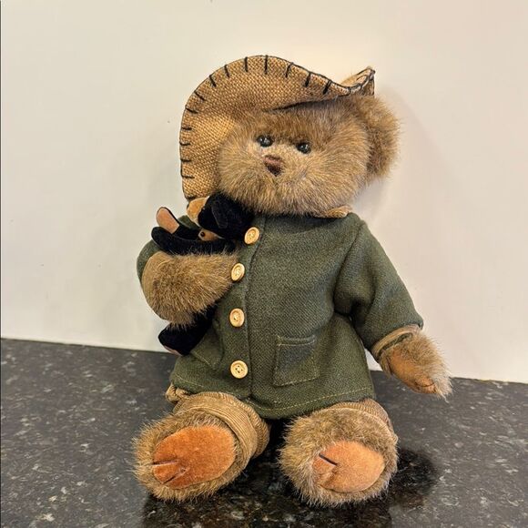 Black & Jack 14” Bearington bear with small bear - Picture 1 of 8